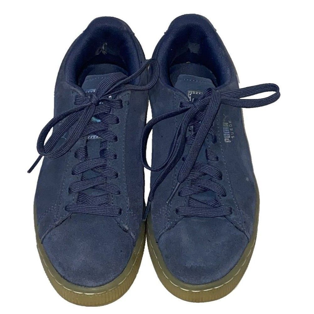 Mens PUMA Suede Classic Sapphire Blue Sneaker Shoe Size 6.5C 36439601